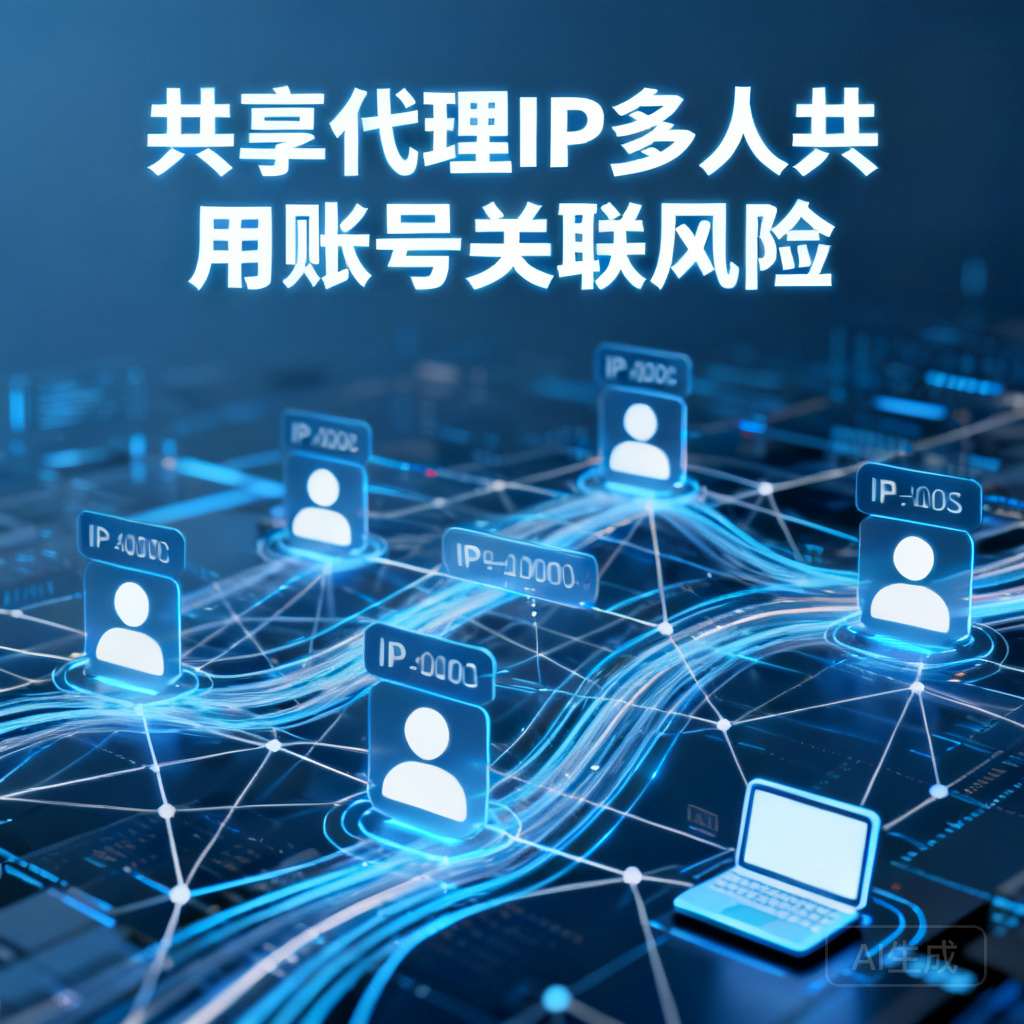 共享代理IP多人共用会有账号关联风险吗?